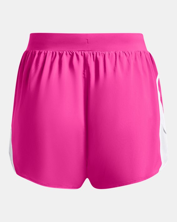 Shorts UA Fly-By 2.0 da donna, Pink, pdpMainDesktop image number 7